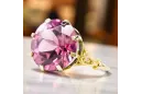 Vintage Ring Amethyst 14K Yellow gold vrc073y